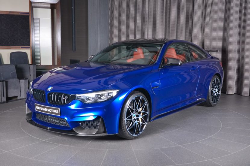 San Marino Blue BMW M4 Is a Stunner in Abu Dhabi