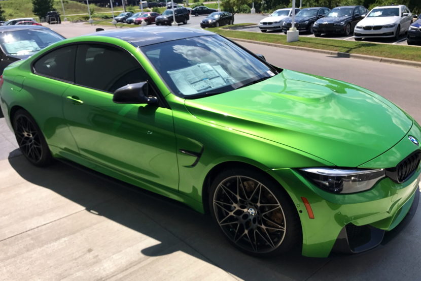 Java Green Metallic BMW M4 looks stunning in new photos