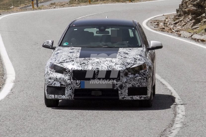 Next BMW 1 Series F40 out for a test drive