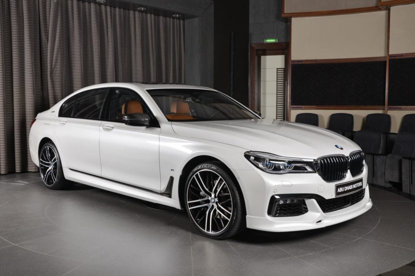 BMW 740Le Gets M Sport Package and 3D Design Makeover