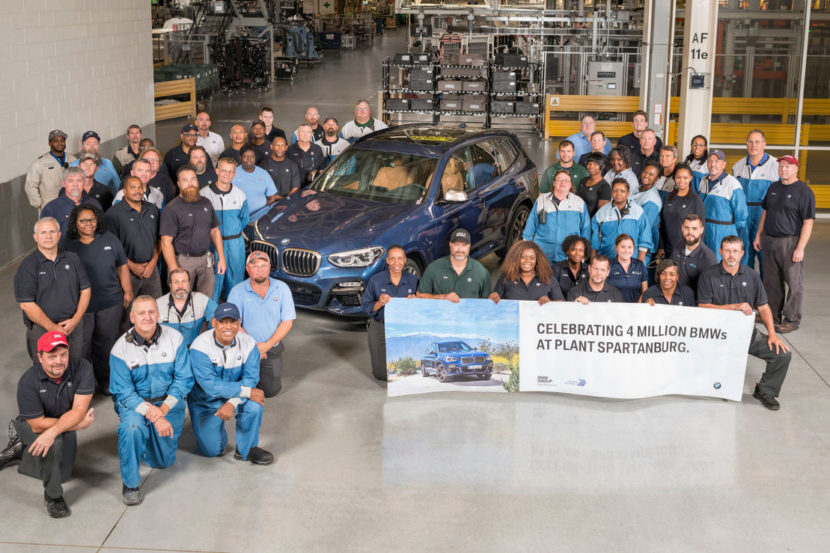 BMW's Spartanburg plant marks its 4 million vehicle