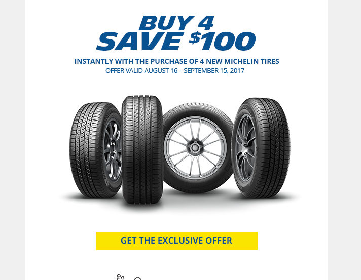 BMWBLOG Partnering with Michelin for $100 off on a set of tires