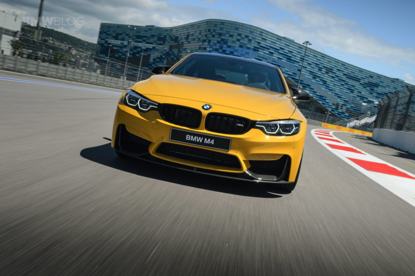 VIDEO: Becky Evans takes delivery of a Speed Yellow F80 BMW M3