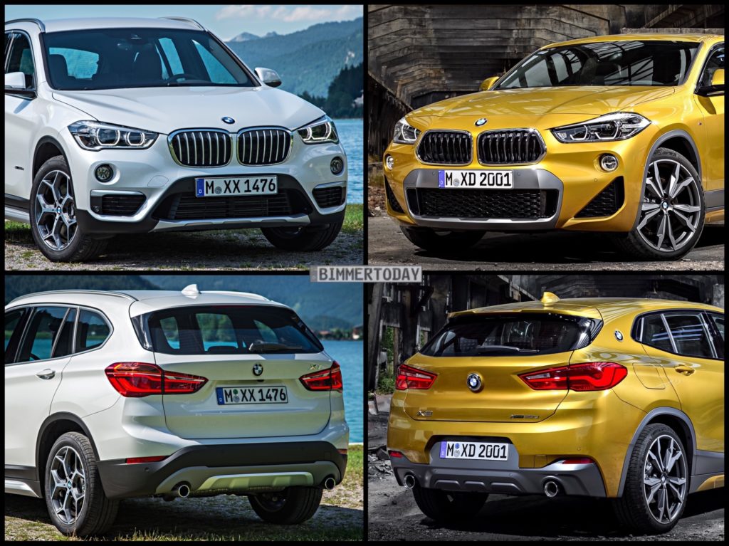 Bild Vergleich BMW X1 F48 xLine X2 F39 M Sport X 2017 01 1024x767 1