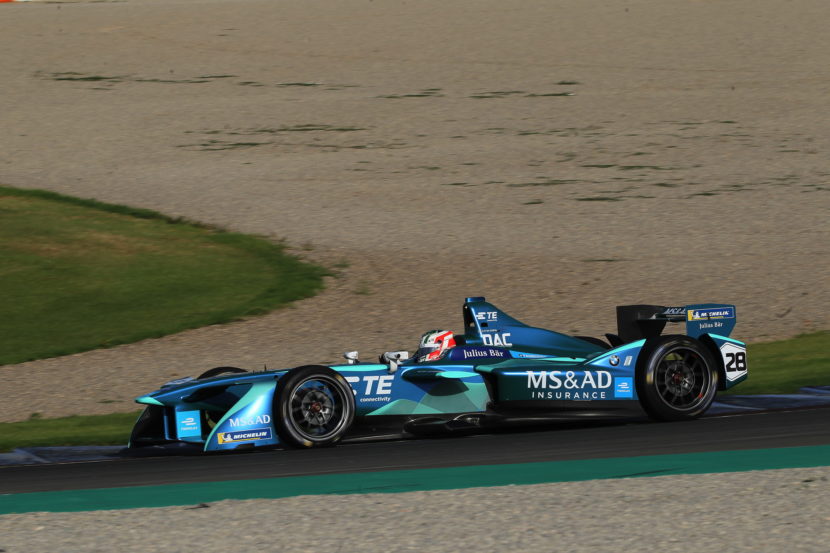 MSAD Andretti and BMW test in Valencia 03 830x553