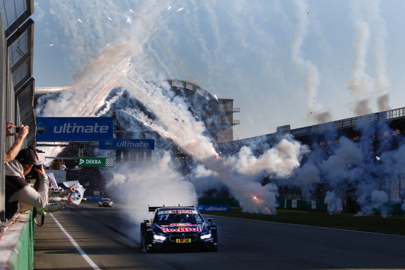 Marco Wittmann wins the DTM finale at Hockenheim for BMW