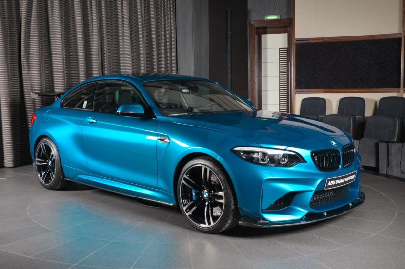 Long Beach Blue BMW M2 Gets 3D Design Makeover in Abu Dhabi