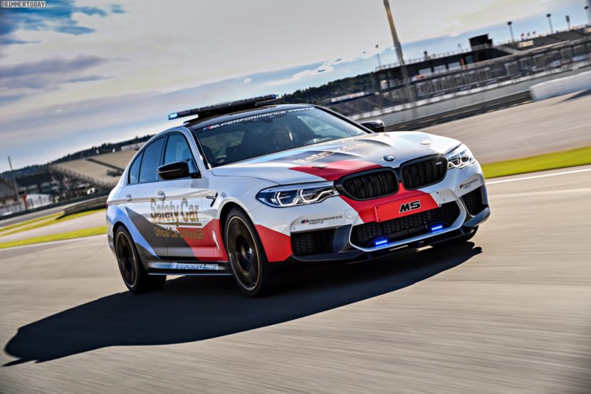 BMW M5 Safety Car featured in a new exciting video
