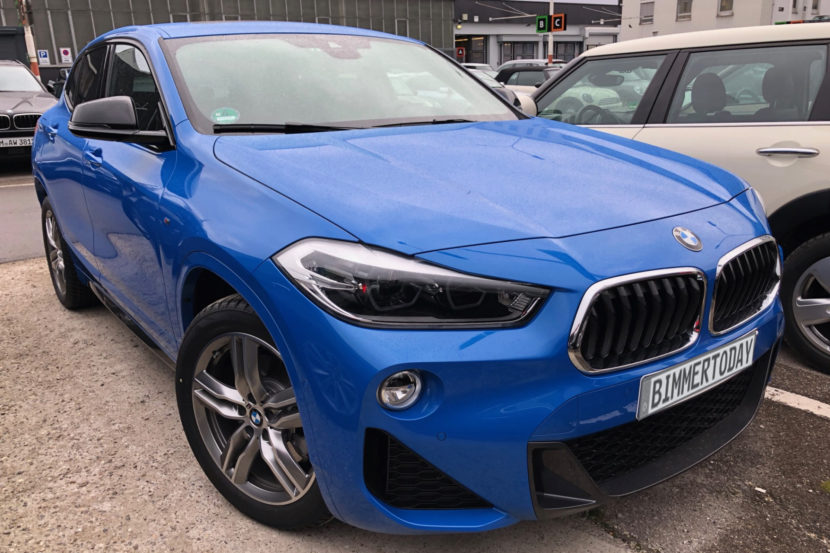 Live Photos of the BMW X2 spotted in Germany