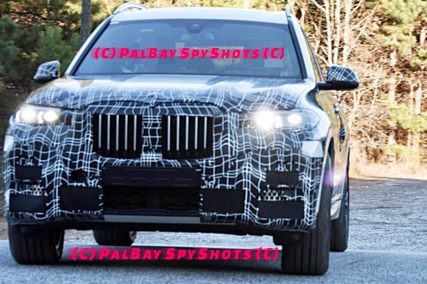 BMW X7 sheds some camo, goes out for testing