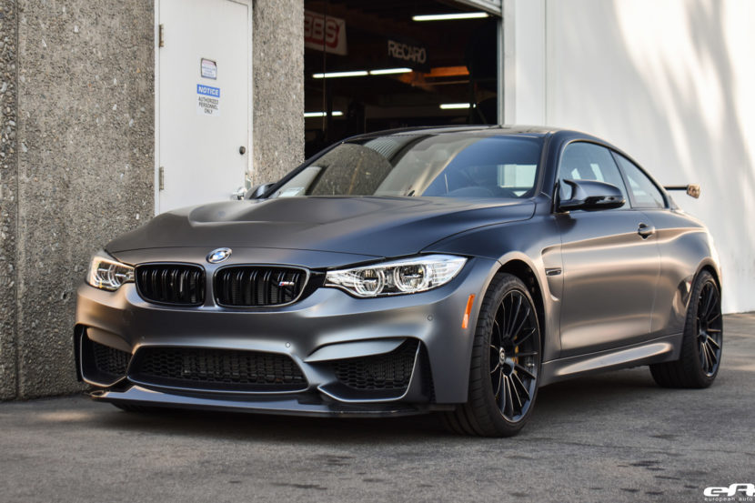 Frozen Gray BMW M4 GTS Upgraded With HRE FF15 Flow Form Wheels
