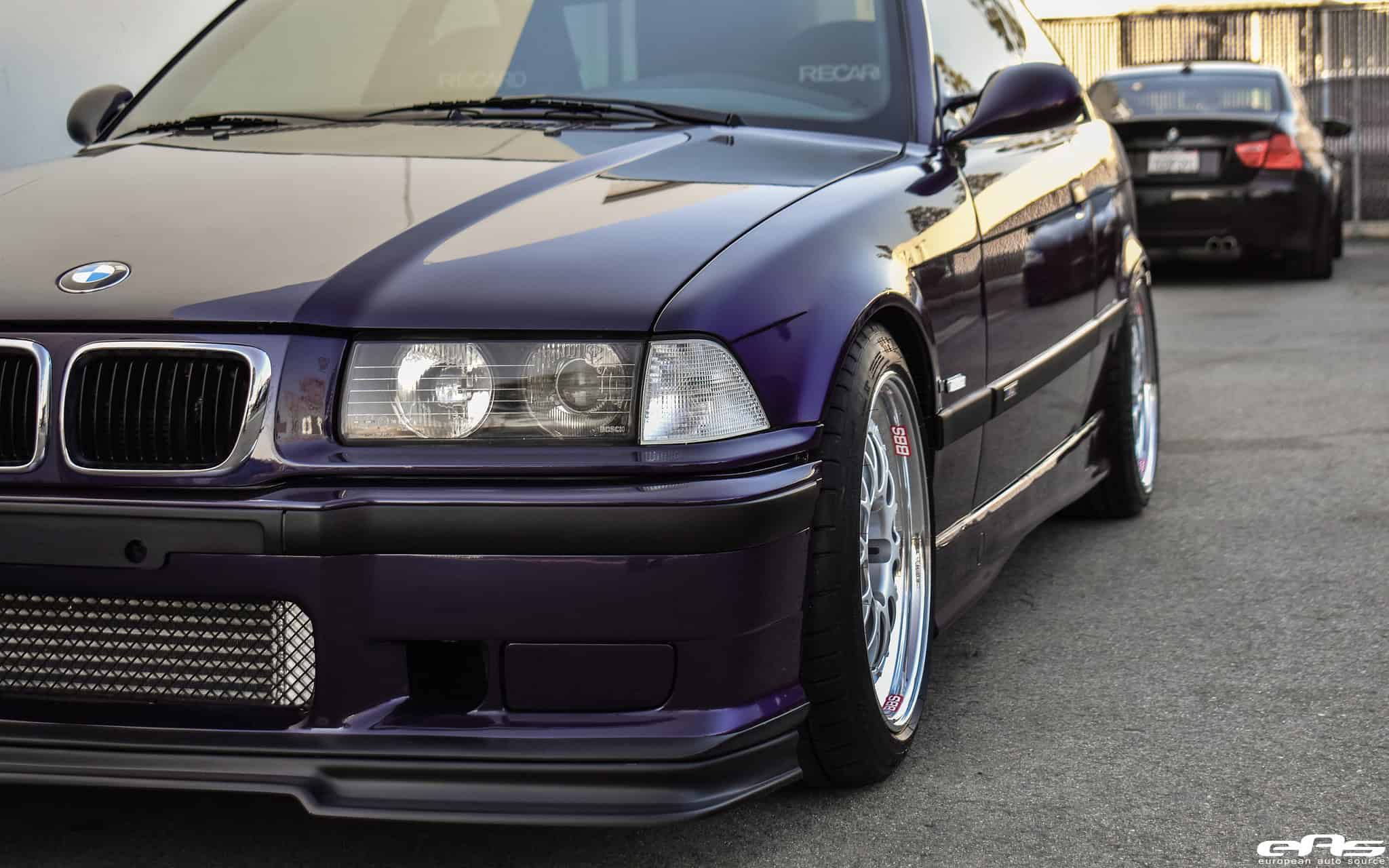 Techno Violet Metallic BMW E36 M3 Build By European Auto Source