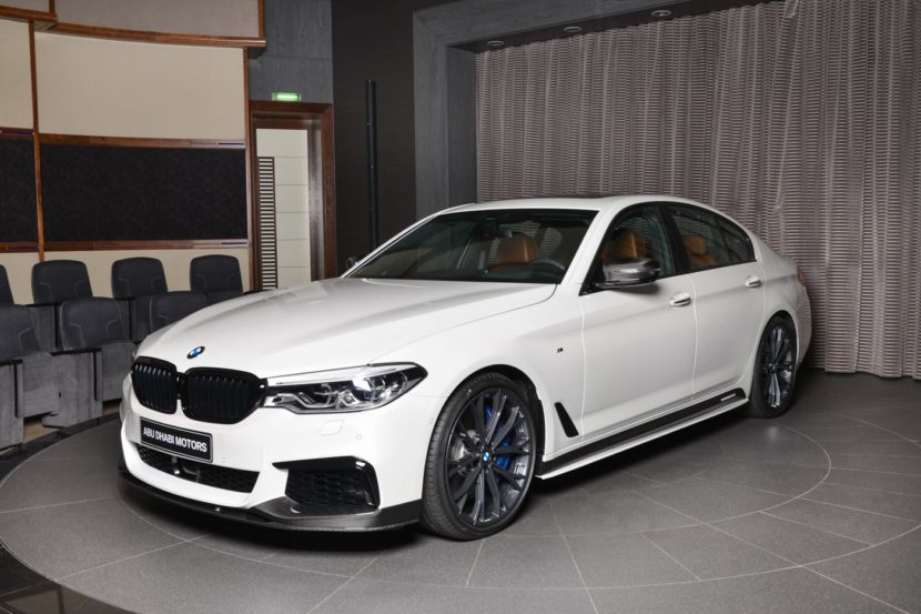 BMW M550i xDrive with Full M Performance Kit Delivered in Abu Dhabi