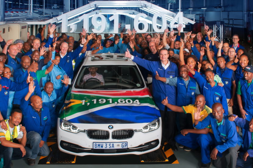 Last BMW 3 Series Sedan rolls off the production line at Plant Rosslyn