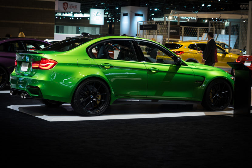 2018 Chicago Auto Show: BMW M3 in Java Green