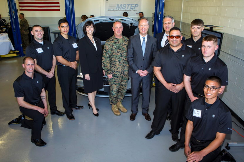 BMW to train transitioning service members to become BMW technicians