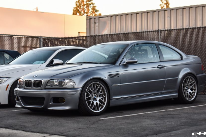 Beautiful Silver Gray BMW E46 M3 Gets Aftermarket Tuning Parts