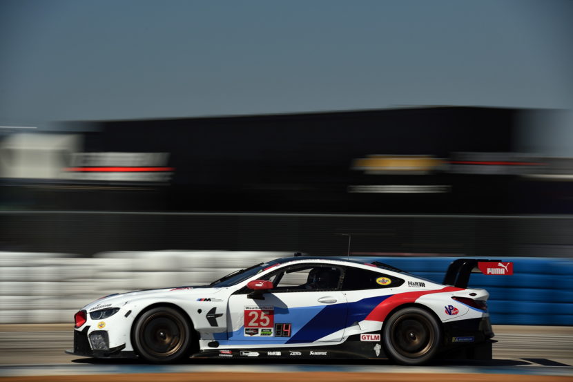 First pole for the new BMW M8 GTE in IMSA