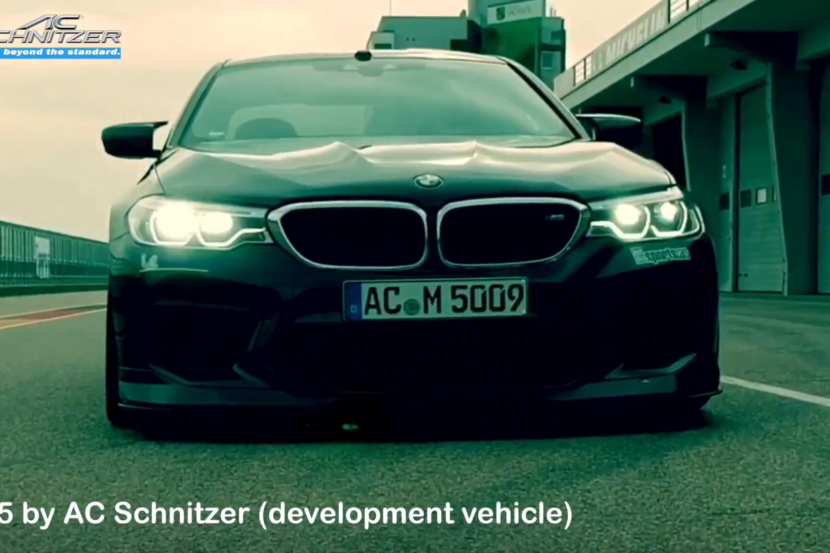 VIDEO: AC Schnitzer teases its new BMW M5 on track
