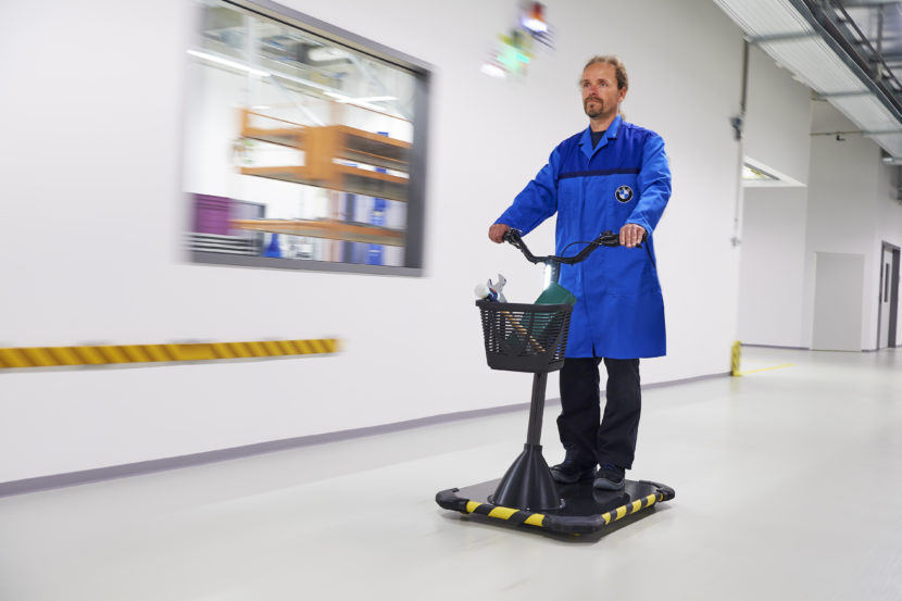 BMW Introduces the Personal Mover Concept for Factory Workers