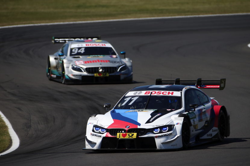 BMW Team RMG driver Marco Wittmann comes in second at Lausitzring