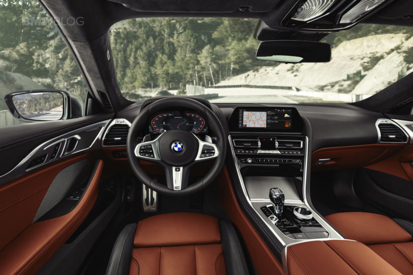 2019 BMW 8 Series Coupe interior 02 830x553