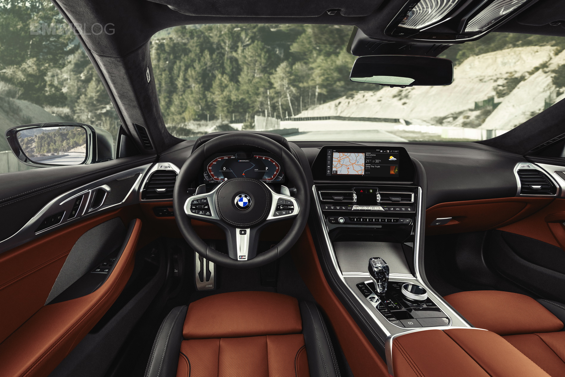 2019 BMW 8 Series Coupe interior 02