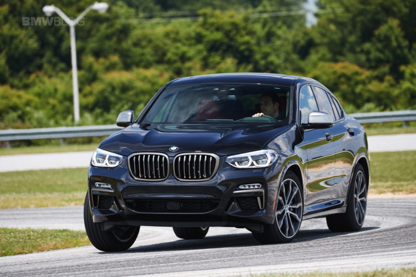 2019 G02 BMW X4 M40i track 07 830x553