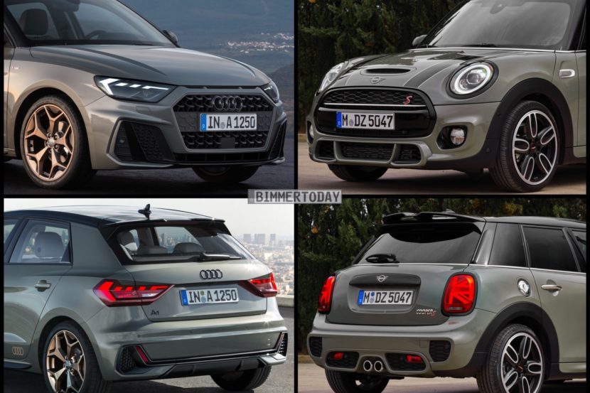 Photo Comparison: MINI Cooper vs Audi A1