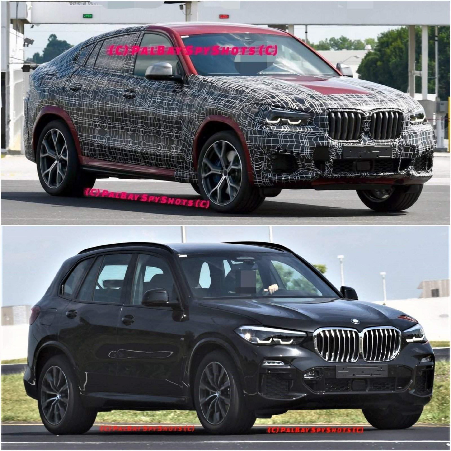 More spy photos of the new BMW G06 X6