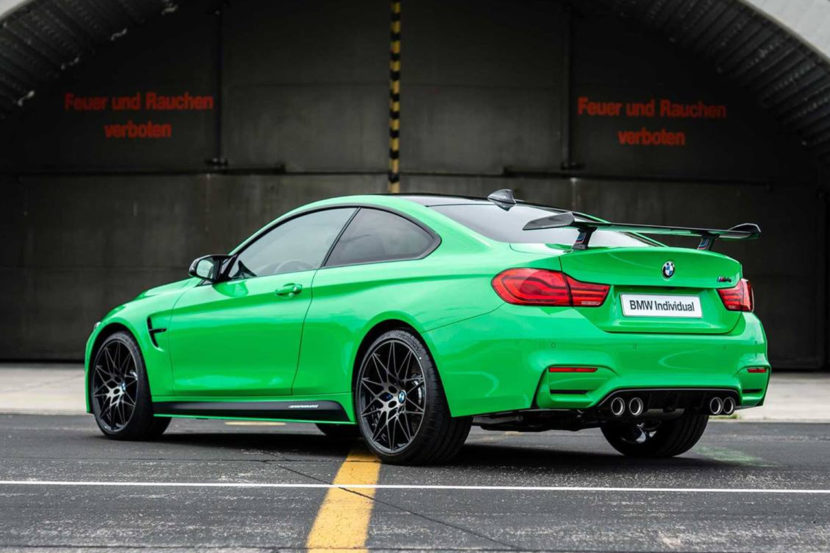 BMW Individual Signal Green M4 Competition 02 830x553