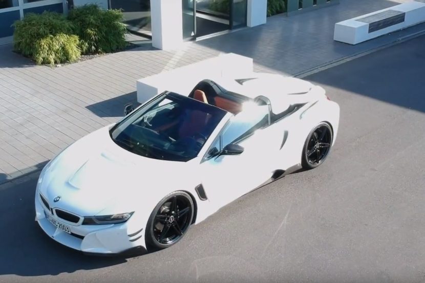 Video: BMW i8 Roadster by AC Schnitzer Has Black and White Theme