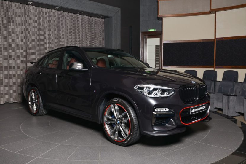 BMW X4 M40i Arrives in Abu Dhabi Wearing Red Highlights