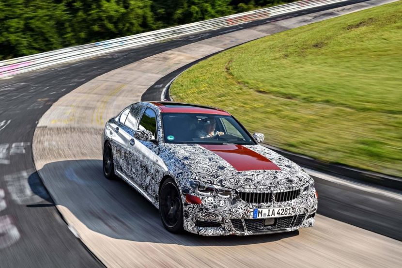 "Official spy photos" of the upcoming BMW G20 3 Series
