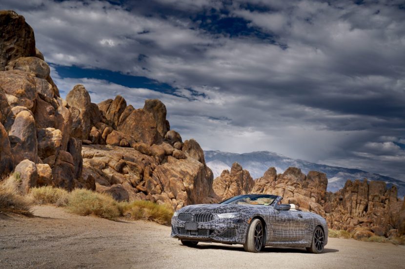 Photo Gallery: BMW 8 Series Convertible Testing in Death Valley