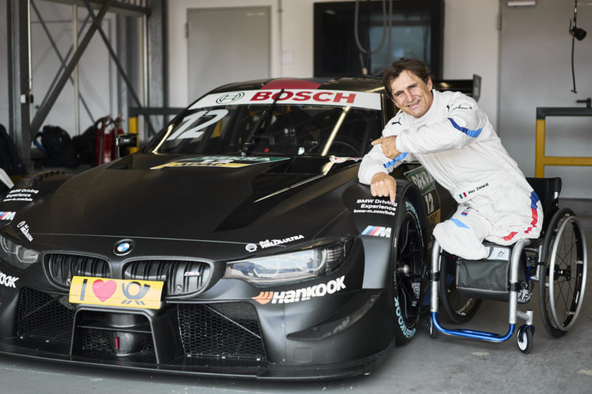 Alex Zanardi able to exit the race car in less than 5 seconds