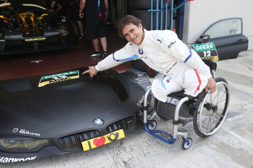 Alex Zanardi Completes 294 Laps at the Wheel of His new BMW M4 DTM