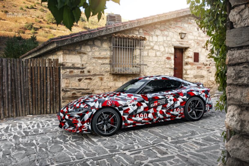 2020 Toyota Supra #001 being auctioned at Barrett Jackson