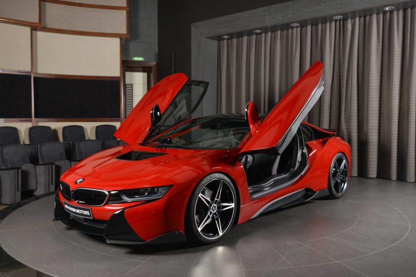 BMW i8 Protonic Red Edition Gets Upgraded in Abu Dhabi