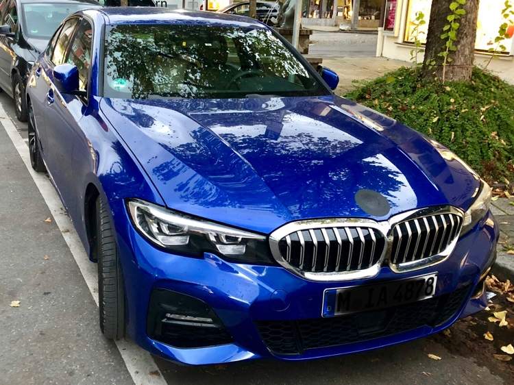 G20 BMW 3 Series caught in the wild