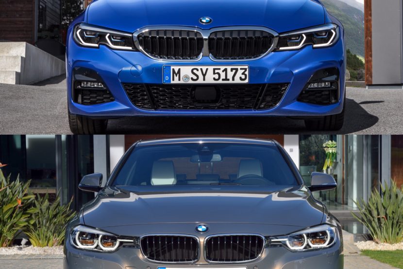 Photo Comparison: G20 BMW 3 Series M Sport vs F30 3 Series M Sport