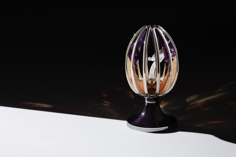 Rolls Royce Spirit of Ecstasy Faberge Egg 5 830x553