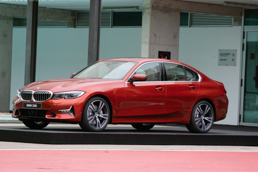First look at the new G20 BMW 3 Series Luxury Line in Sunset Orange