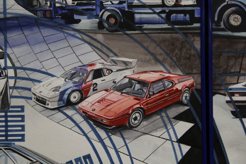 BMW M1 Story Gets Immortalized in "Blue One" Art Installation