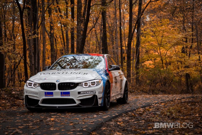 A closer look at the BMW F80 M3 with Warsteiner DTM Livery