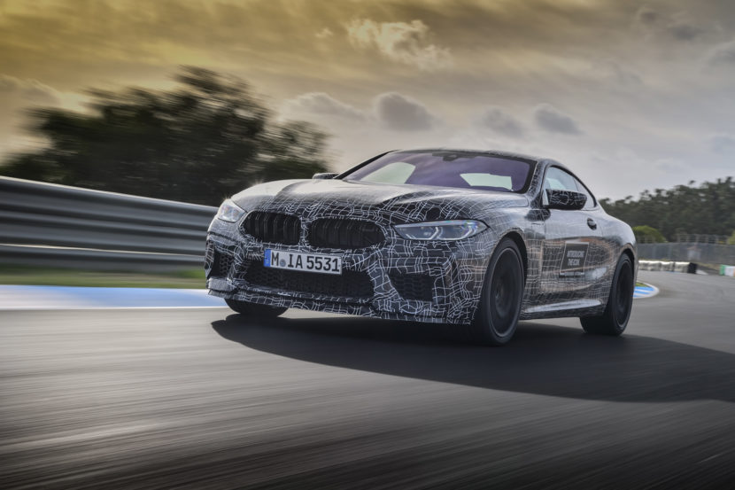 SPIED: BMW M8 tears up the 'Ring in camouflage