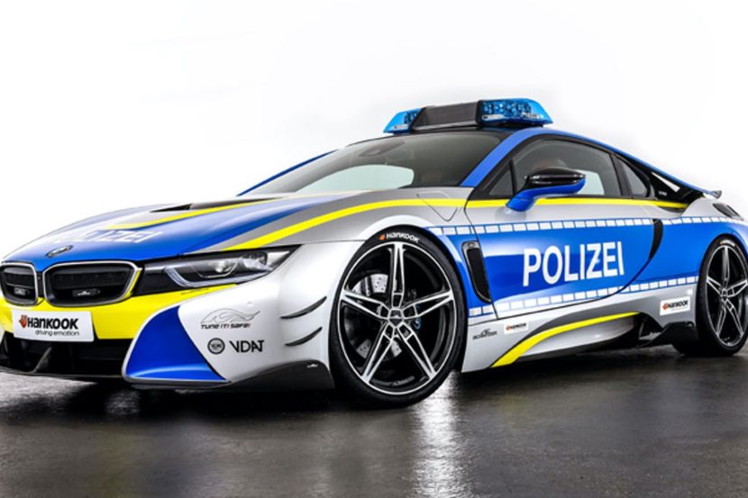 Coolest police car in 2018? Welcome the AC Schnitzer BMW i8 Polizei!