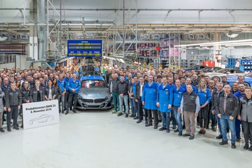 BMW Z4 G29: Production starts at Magna Steyr in Graz