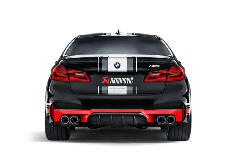 F90 BMW M5 gets new exhaust system from Akrapovic