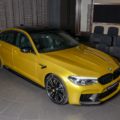 Austin Yellow BMW M5 Arrives in Abu Dhabi Wearing AC Schnitzer Goodies